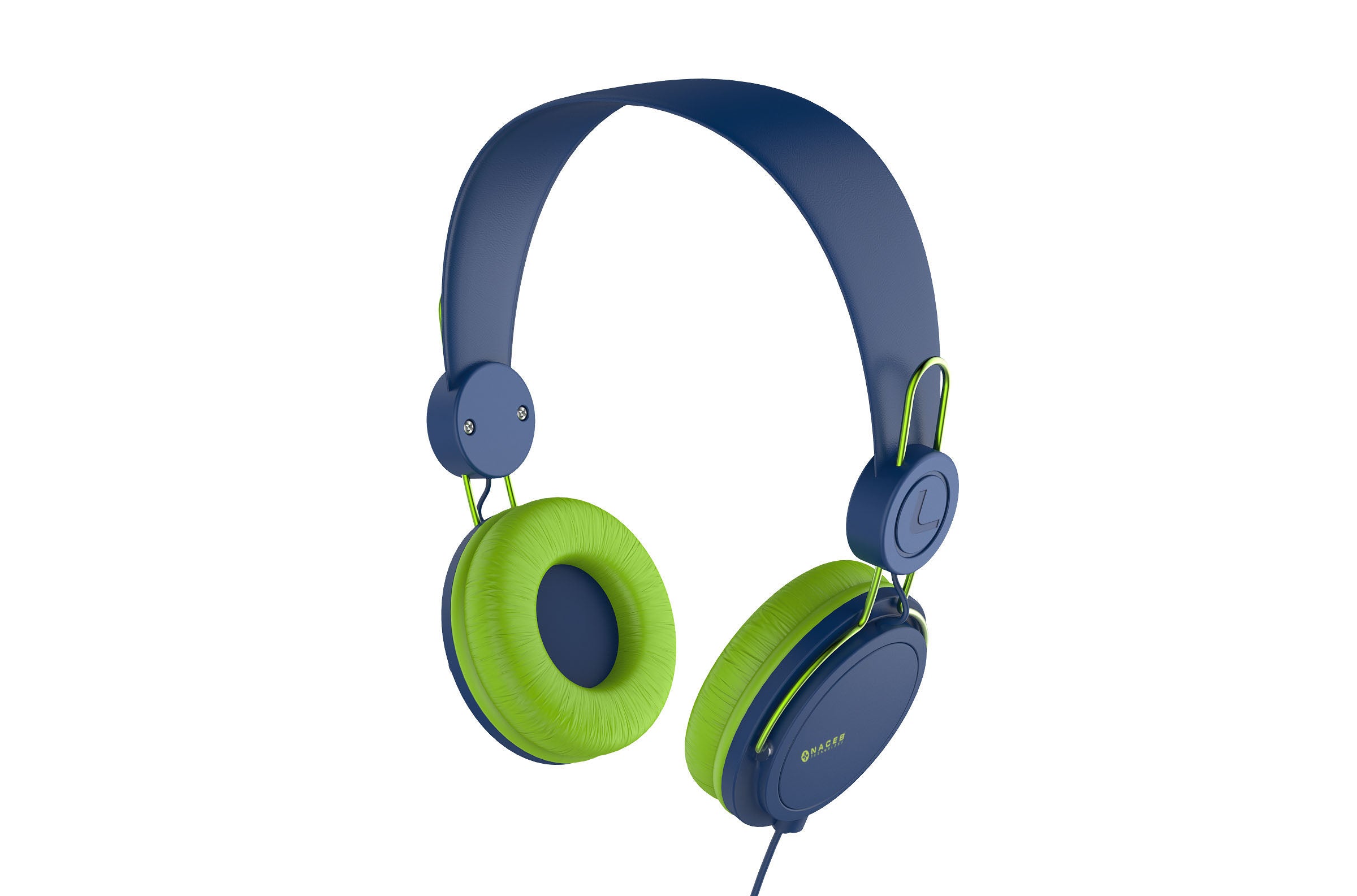 Diadema Naceb Technology NA-0313A - Diadema, Azul con verde, 1.2 m Diadema Naceb Technology NA-0313A - Diadema, Azul con verde, 1.2 m